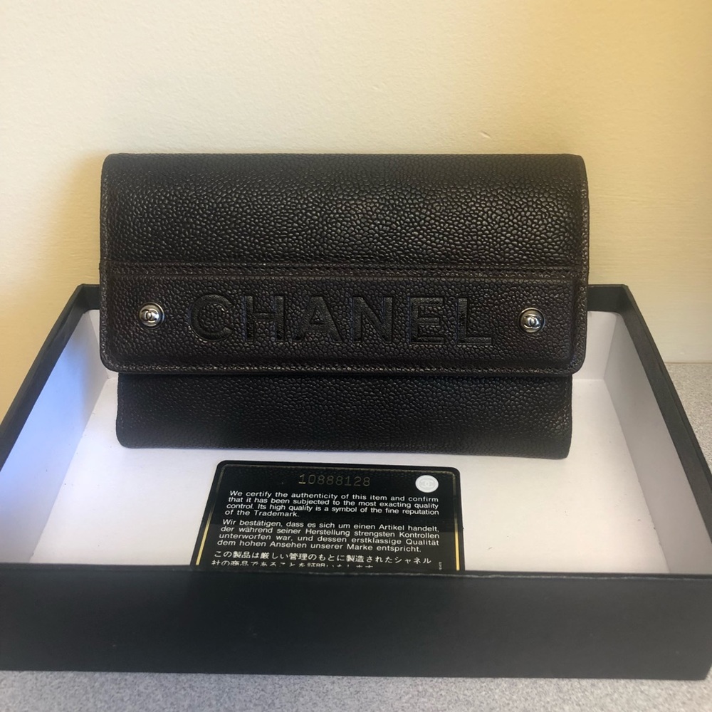 ‼️Sold‼️authentic Chanel wallet